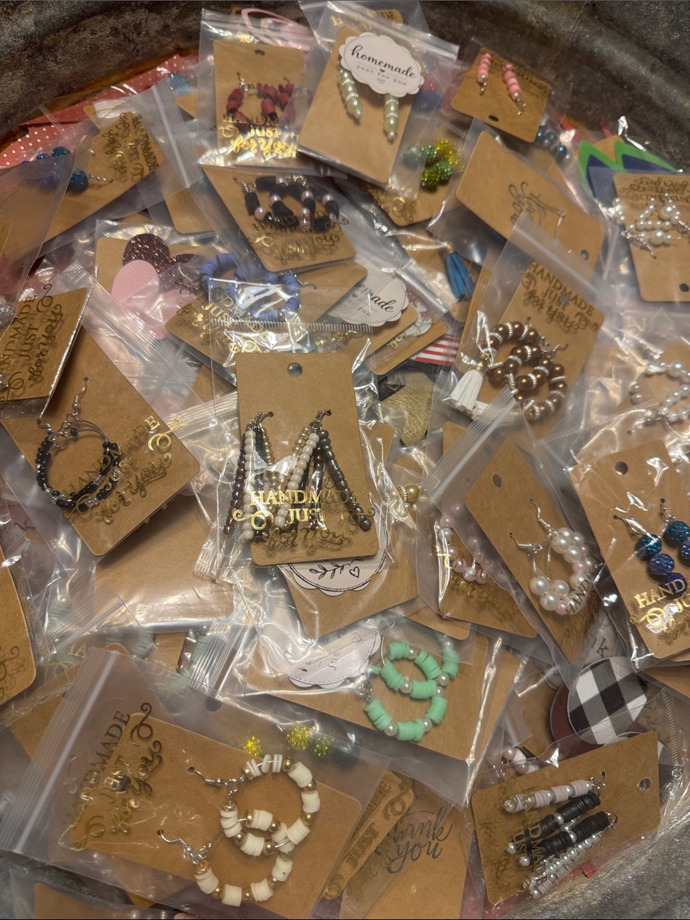Mystery Jewelry- 4 pairs of earrings $20